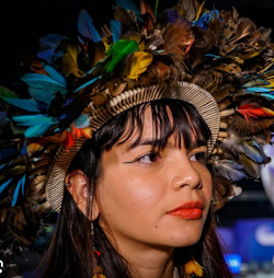 Représentant autochtone amazonien