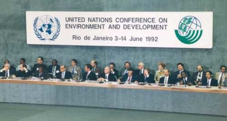 Négociations internationales lors d'une COP